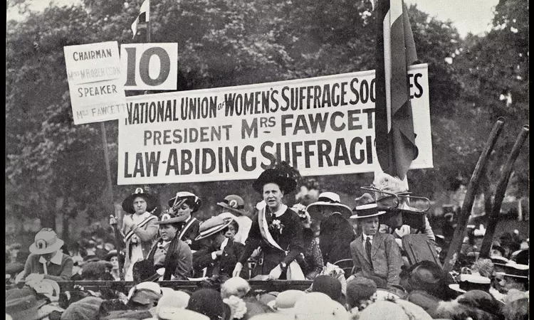 Women's suffrage in Hyde Park