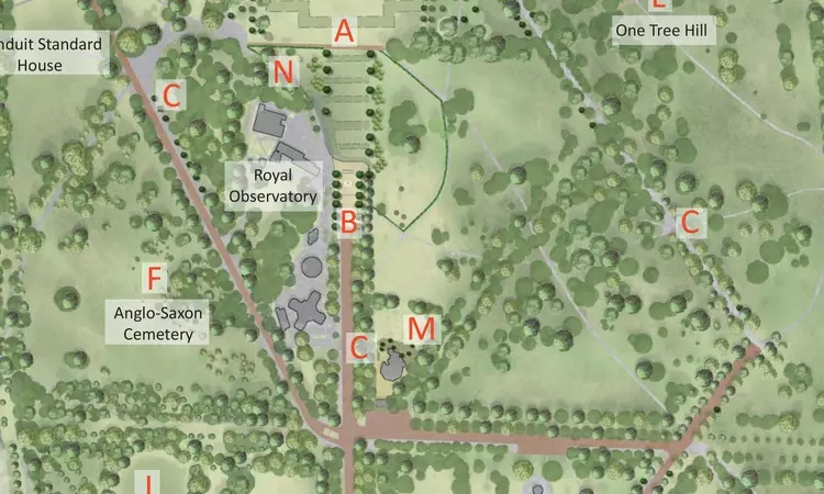 Greenwich Park Revealed masterplan