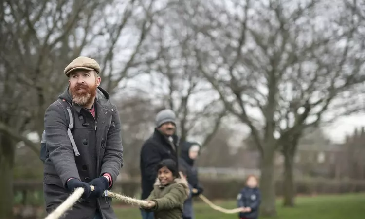 Winter Community event in Greenwich Park