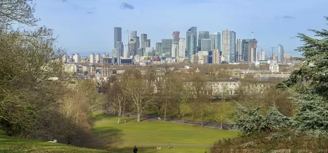 Greenwich Park in winter