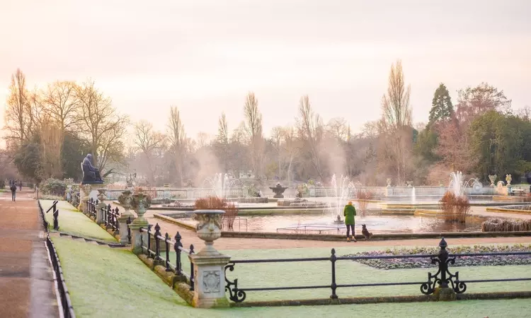 Italian Gardens in Kensington Gardens