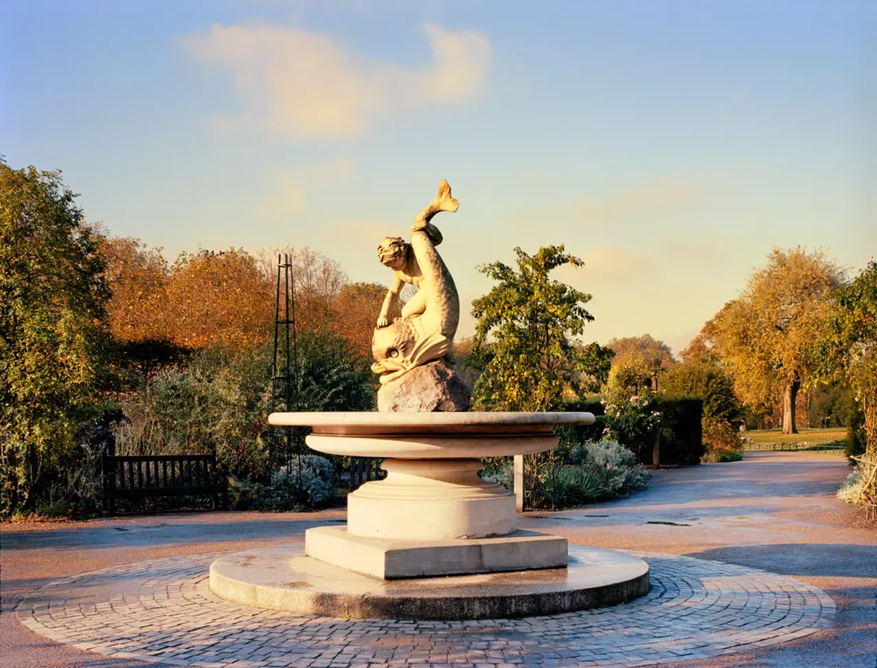 Boy & Dolphin fountain