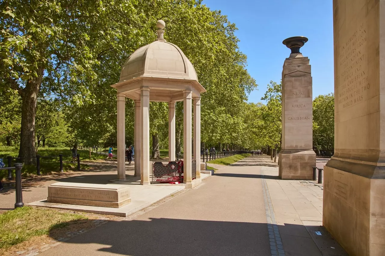 The Memorial Gates in The Green Park