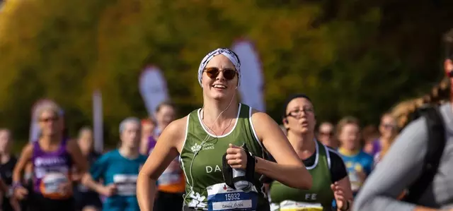 Runners at the Royal Parks Half Marathon