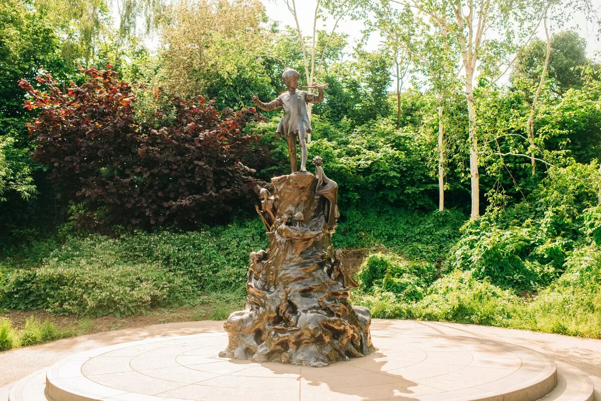 Peter Pan statue