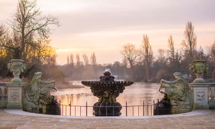 Italian Gardens in winter