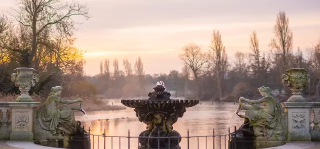 Italian Gardens in winter